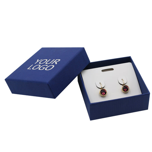 Hong Kong Custom Blue Luxury Jewelry Package